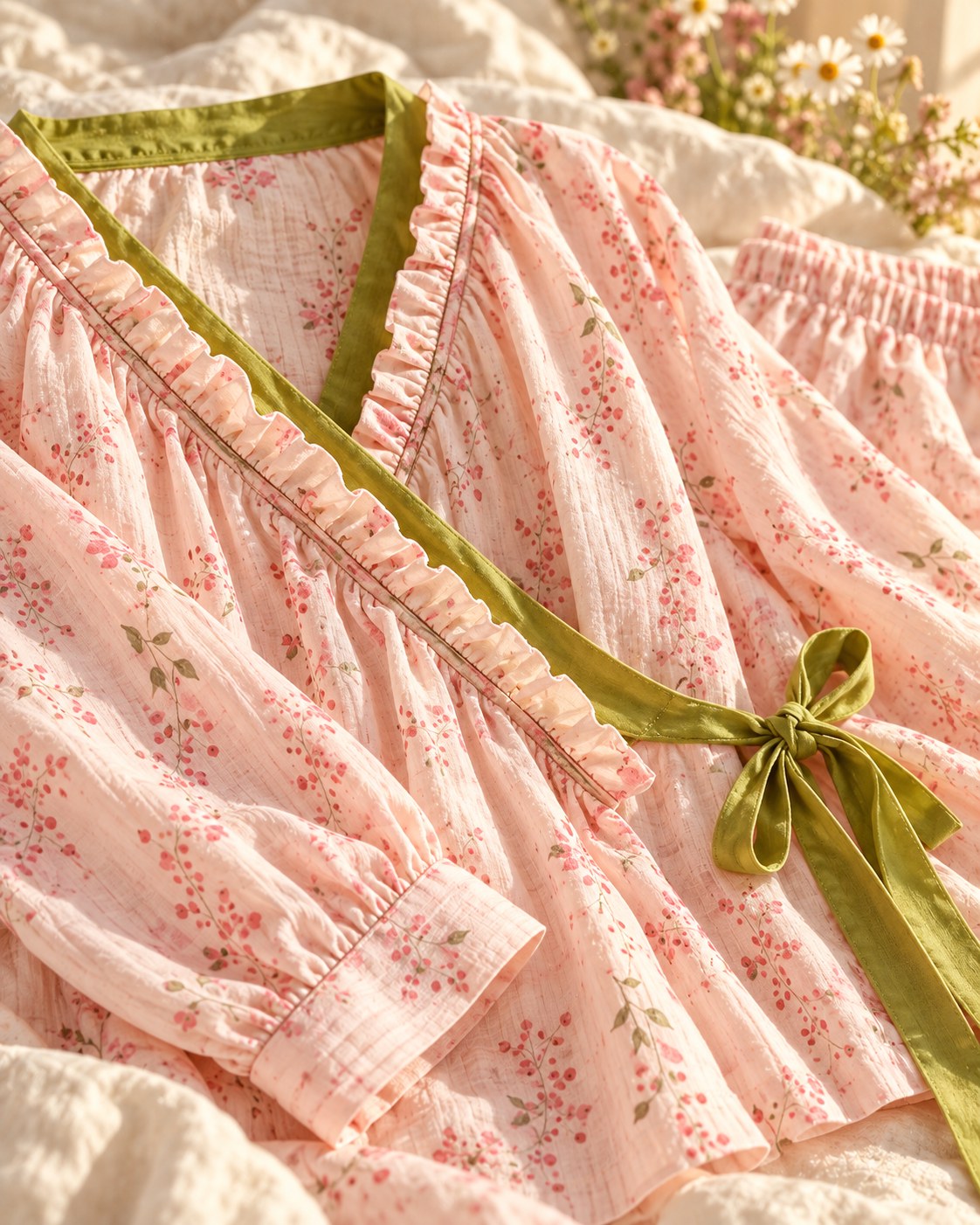 Cotton gauze pyjama set 5