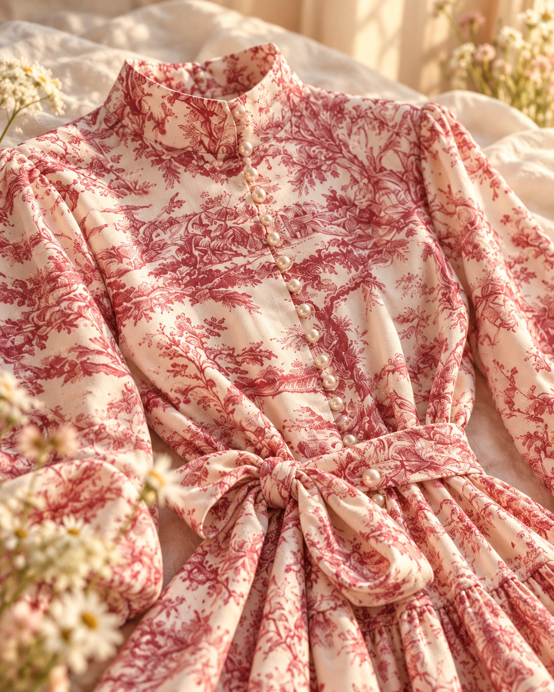 Vintage floral dress 6